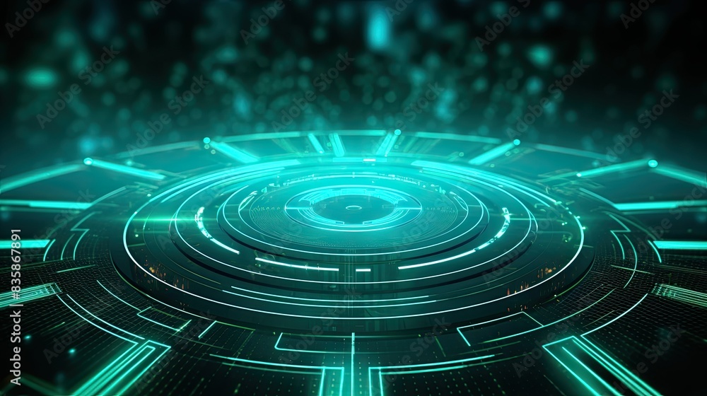 Fototapeta premium technology background