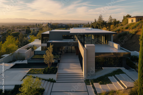 Wallpaper Mural Capturing Modern Minimalist Architecture Torontodigital.ca