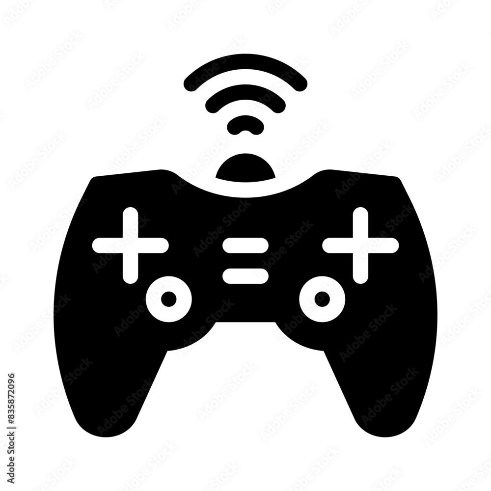 joystick glyph icon joystick glyph icon