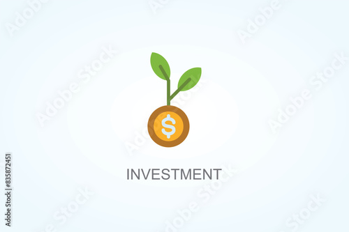 Investment Vector  Or Logo Sign Symbol Illustration