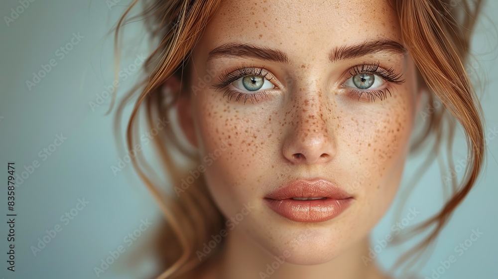 female skin care for beautiful women close up face beautiful portrait with healthy hair and skin.illustration female skin care for beautiful women close up face beautiful portrait with healthy hair and skin.illustration