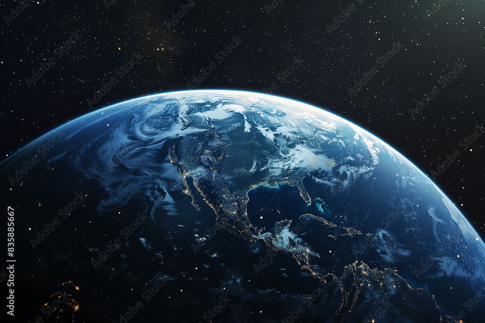 Obraz premium earth in space