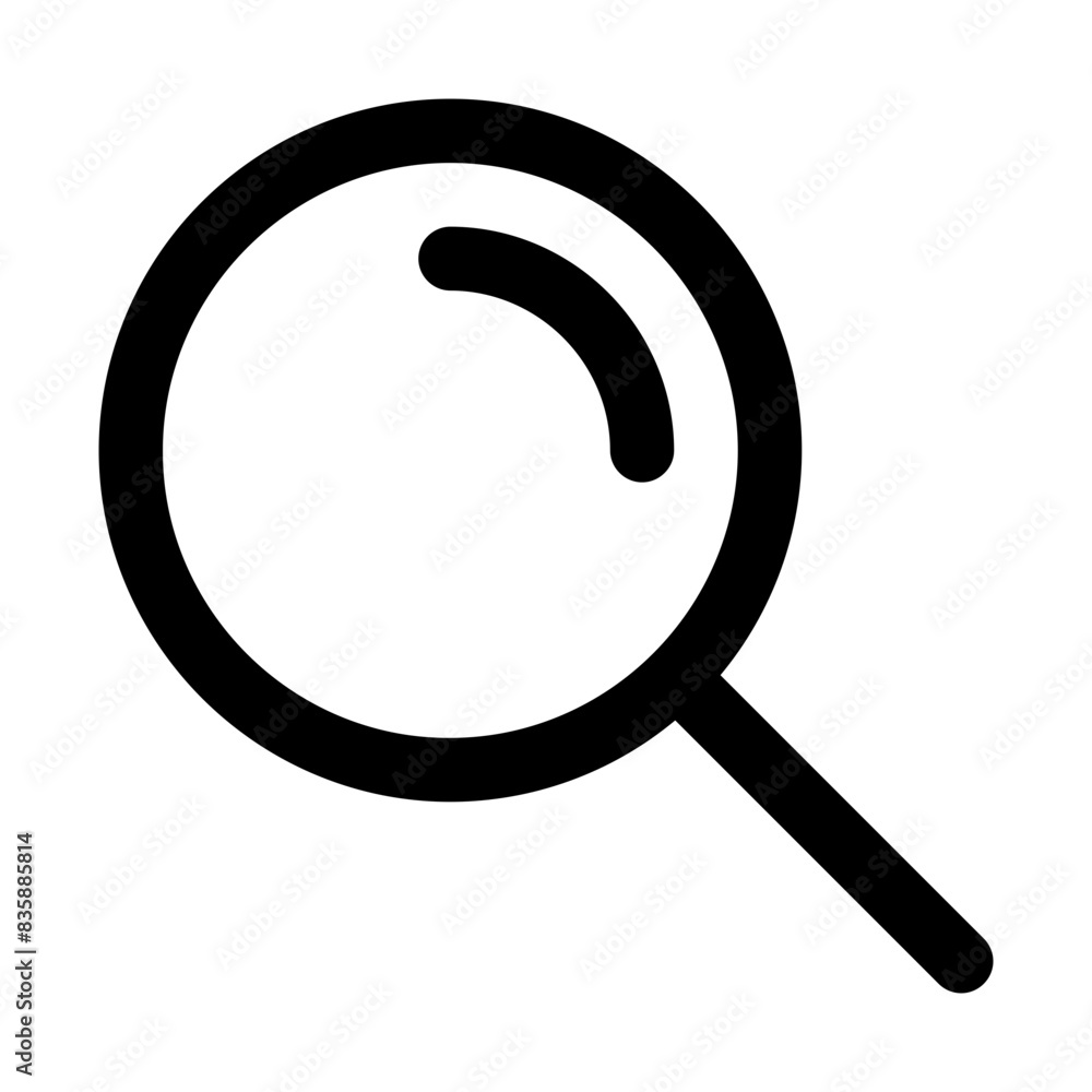 search loop magnifier line icon search loop magnifier line icon