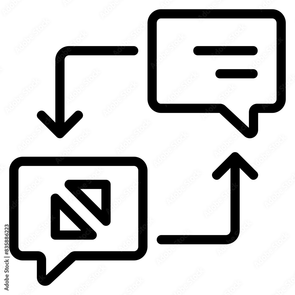 Feedback icon symbol sign from modern Customer Feedback collection in dashline syle for mobile concept and web apps design. Business and customer related icons. Feedback icon symbol sign from modern Customer Feedback collection in dashline syle for mobile concept and web apps design. Business and customer related icons.