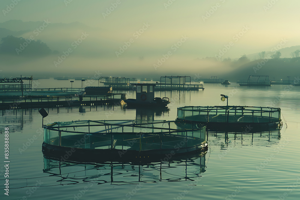 fish breeding, creation of a harmonious scene of modern aquaculture and methods of sustainable agriculture
fish breeding, creation of a harmonious scene of modern aquaculture and methods of sustainable agriculture