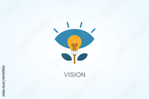 Vision Vector  Or Logo Sign Symbol Illustration