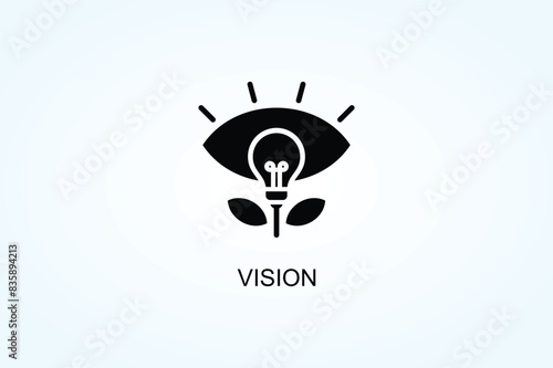 Vision Vector  Or Logo Sign Symbol Illustration