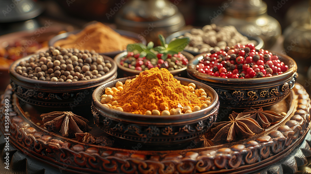 spices on the table