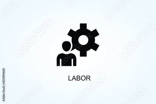 Labor Vector  Or Logo Sign Symbol Illustration