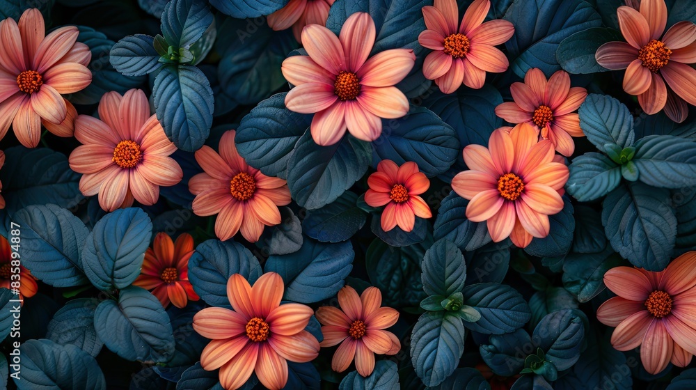 flowers botanical background flowers botanical background
