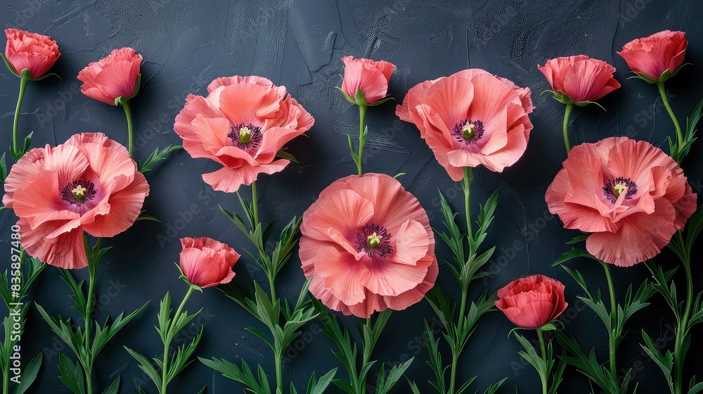 flowers botanical background flowers botanical background