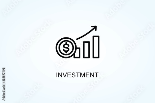 Investment Vector  Or Logo Sign Symbol Illustration