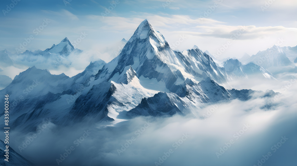 Majestic mountain range Majestic mountain range
