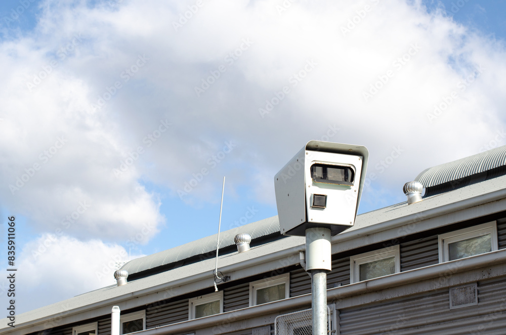 A road safety camera in Australia.