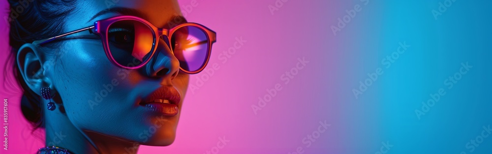 Neon Glow Fashion Editorial Neon Glow Fashion Editorial