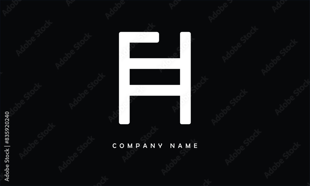 TH, HT, T, H Abstract Letters Logo Monogram TH, HT, T, H Abstract Letters Logo Monogram