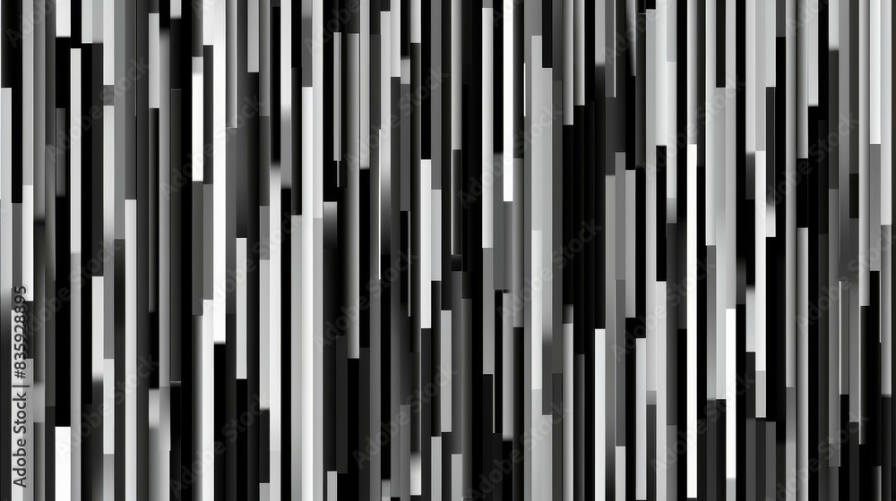 Detailed and high definition barcode scanlines texture in innovative black and white flat illustration. Detailed and high definition barcode scanlines texture in innovative black and white flat illustration.