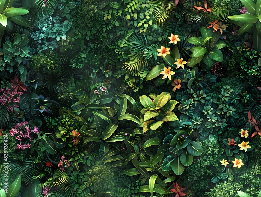 26 Aerial view, vibrant rainforest canopy, diverse flora, sunlight filtering through, breathtaking scenery, hyper detailed 26 Aerial view, vibrant rainforest canopy, diverse flora, sunlight filtering through, breathtaking scenery, hyper detailed