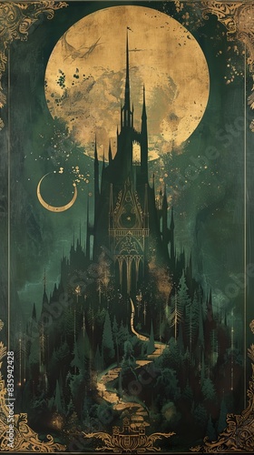 Fantasy graphic background