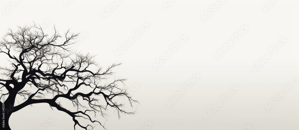 Fototapeta premium tree branch. Creative banner. Copyspace image