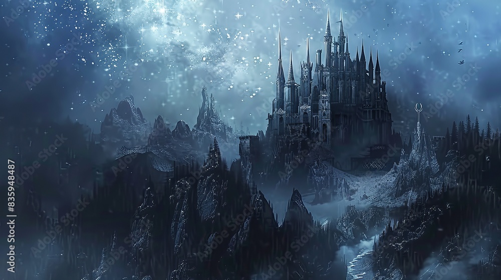 Fantasy graphic background Fantasy graphic background