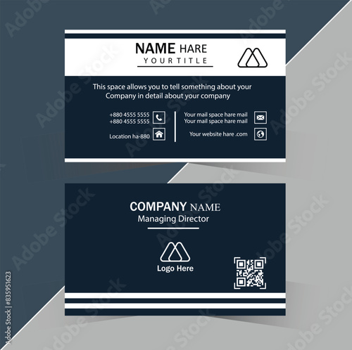 Creative and unique business card design hope the designs are acceptable for your company or organization
