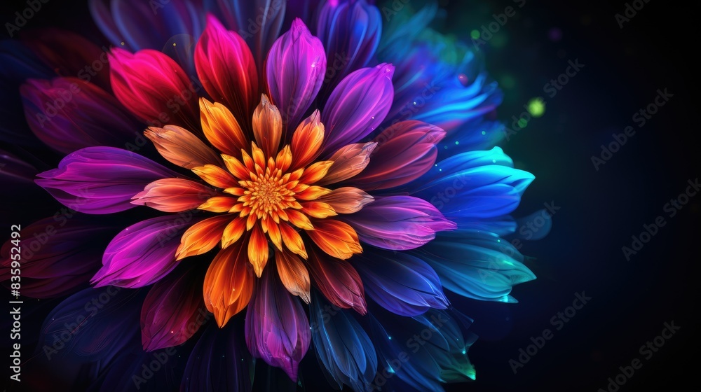 blue and yellow flower blue and yellow flower