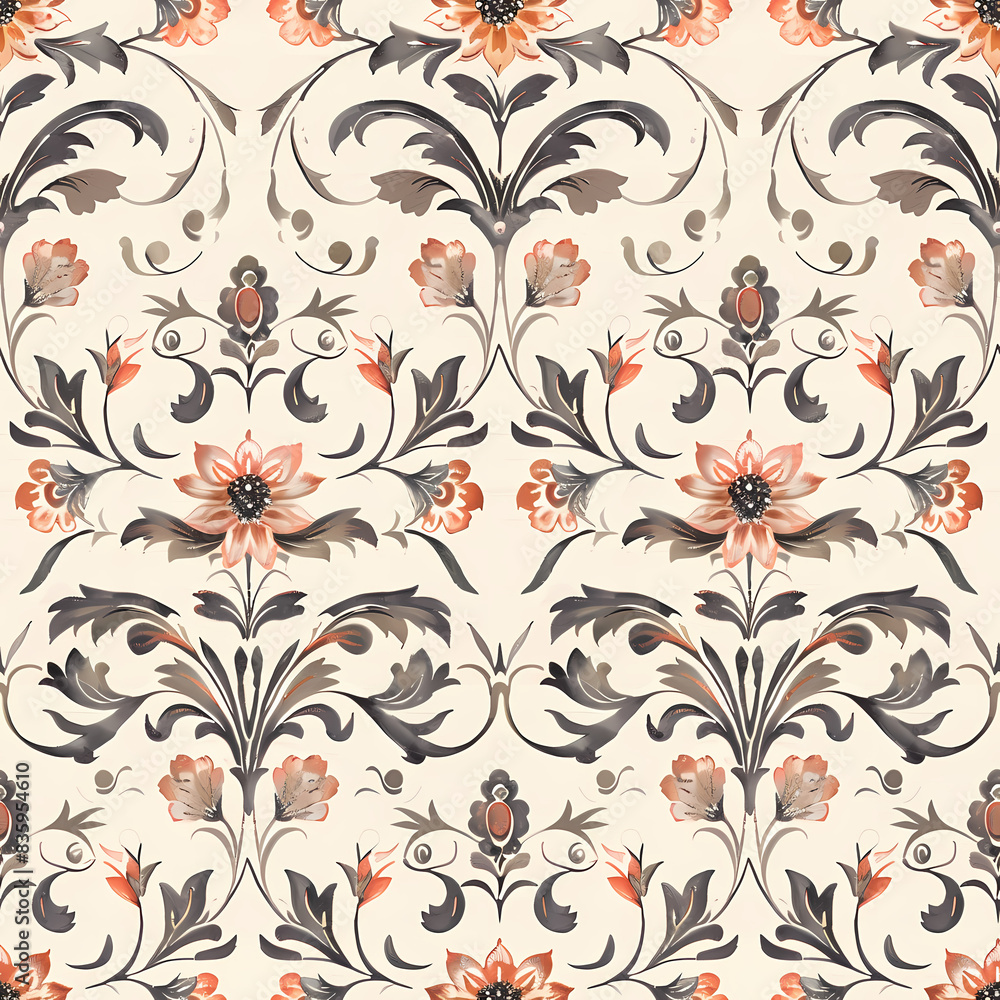 Seamless pattern for fabric designs., wallpaper, background Seamless pattern for fabric designs., wallpaper, background