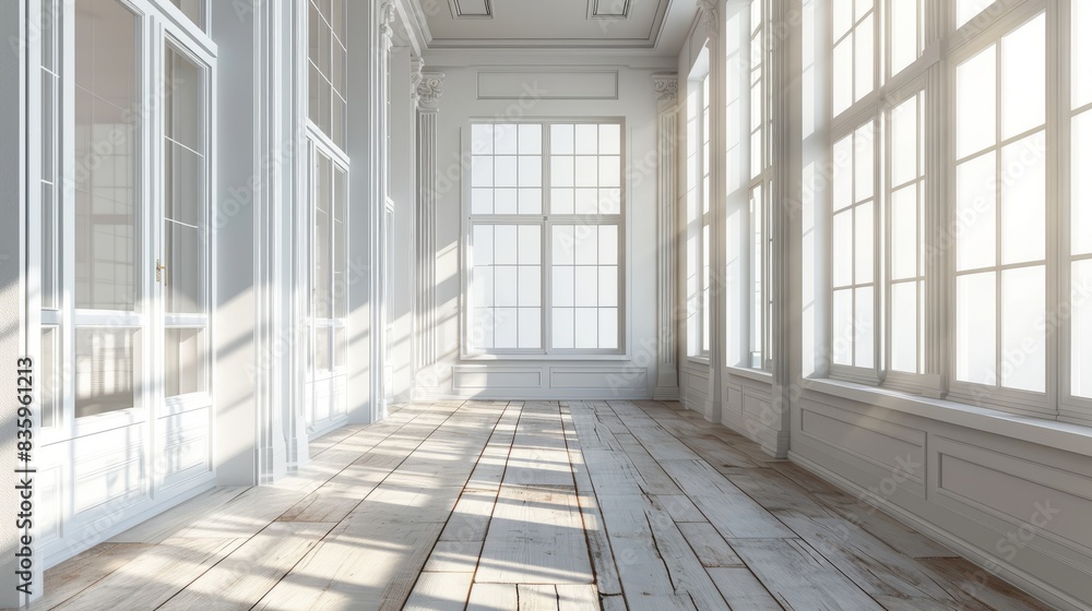 Minimalistic abstract interior of living room Minimalistic abstract interior of living room