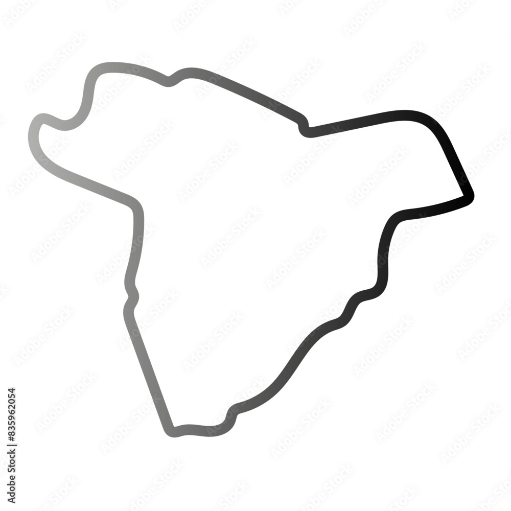 Salamat vector map Salamat vector map