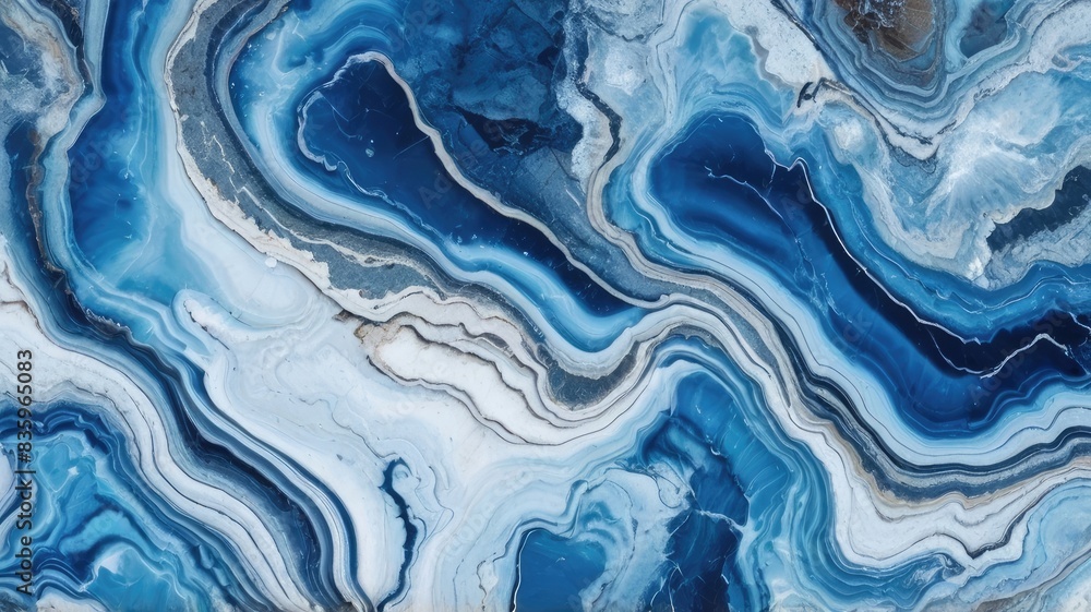 Dynamic Liquid Blue Marble Lines Dynamic Liquid Blue Marble Lines