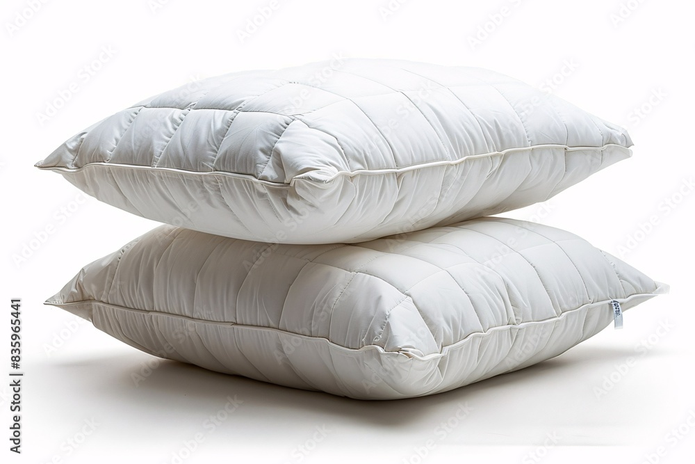 Two fresh cushions in a separate setting. Two fresh cushions in a separate setting.