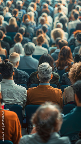 Corporate Townhall Collaboration: Panel Discussion and Engaged Audience in Knowledge Sharing Setting Ideal for Corporate and Educational Advertisements