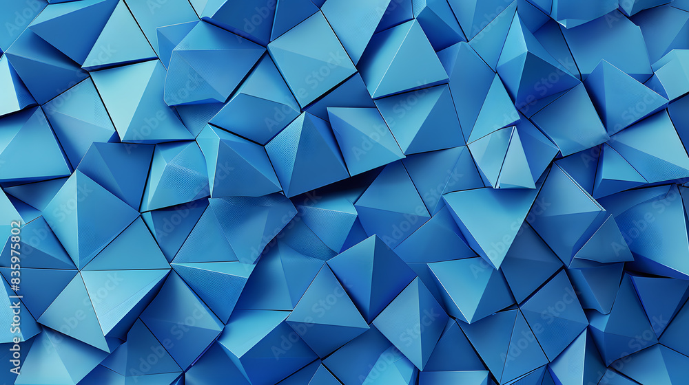 Abstract navy blue background with many triangles Abstract navy blue background with many triangles