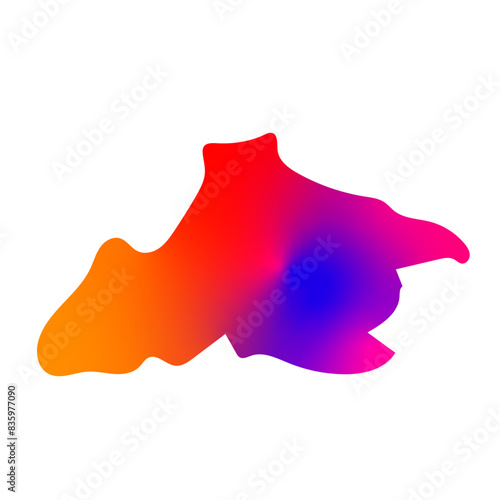 Tandjilé Est vector map 