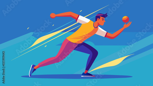 A fielder throws the ball with a slingshot motion, their eyes locked on the batsman sprinting for the boundary.