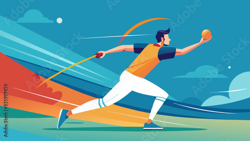 A fielder throws the ball with a slingshot motion, their eyes locked on the batsman sprinting for the boundary.