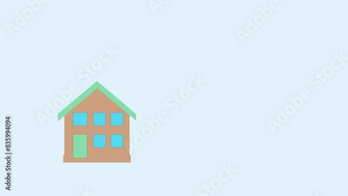 Wallpaper Mural Rooftop solar panels on home in American neighborhood. Sun reflects light. Green renewable energy theme. 4k animation. Torontodigital.ca