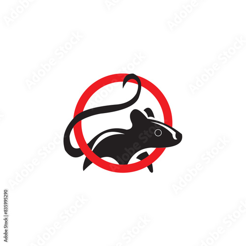 Red circles indicate the absence of mice