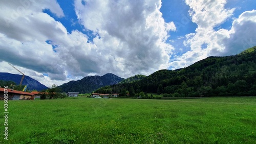 landscape with sky and clouds