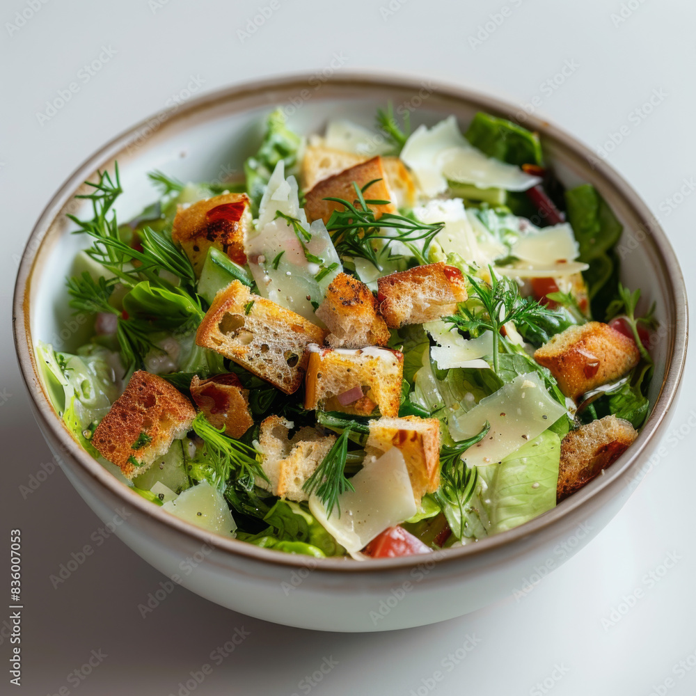 greek with vegetables cruton and herbs greek with vegetables cruton and herbs