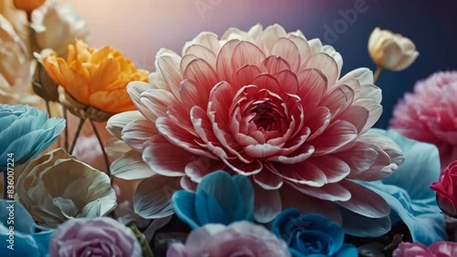 Wallpaper Mural Stunning composition of flowers Torontodigital.ca