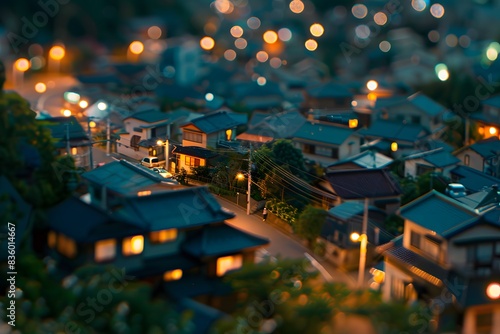 Tiny Japanese City Lights Up the Night