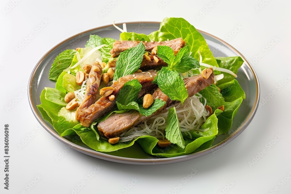 Vibrant Asian Pork Lettuce Cups with Sriracha Drizzle Vibrant Asian Pork Lettuce Cups with Sriracha Drizzle