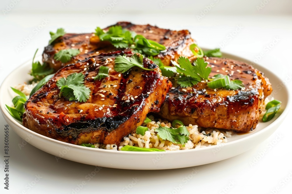 Delicious Pork Chops in Vibrant Asian Marinade Delicious Pork Chops in Vibrant Asian Marinade