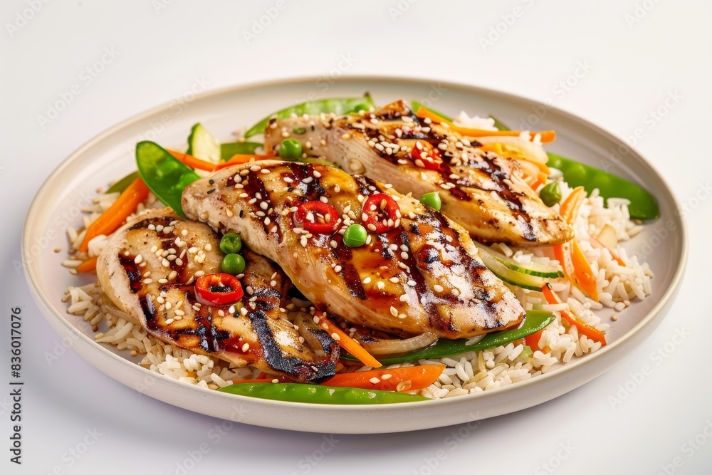 Mouthwatering Grilled Chicken with Vibrant Asian Flavors Mouthwatering Grilled Chicken with Vibrant Asian Flavors