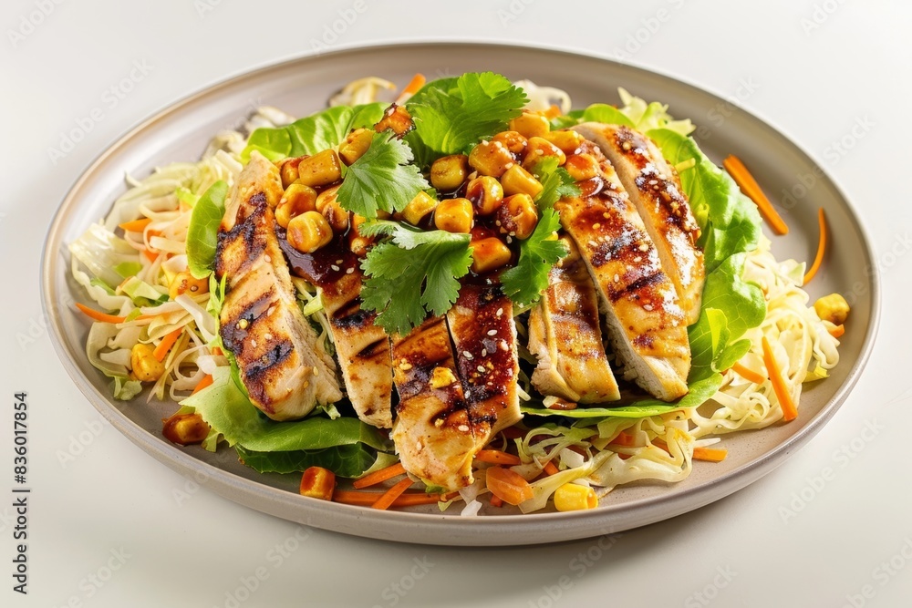 Tantalizing Chicken Wrap with Chili Sauce and Caramel Corn Tantalizing Chicken Wrap with Chili Sauce and Caramel Corn
