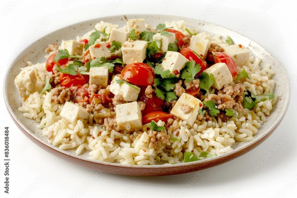 Asian Bolognese Recipe with Fresh Vine Tomatoes and Tofu Asian Bolognese Recipe with Fresh Vine Tomatoes and Tofu