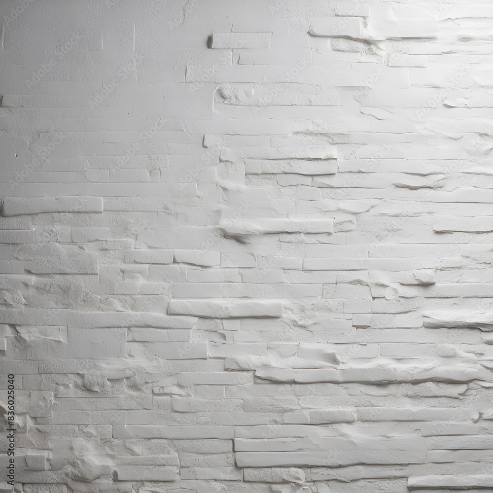 Fototapeta premium white brick wall texture