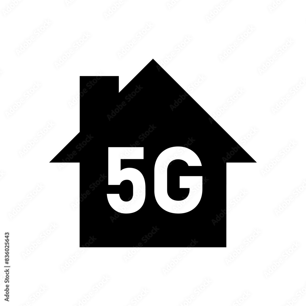 home 5g vector icon,simple design home 5g vector icon,simple design